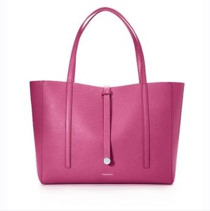 Tiffany&Co. Textured leather large tote bag NEW